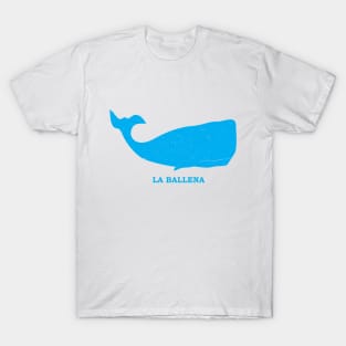 loteria inspired whale tshirt T-Shirt